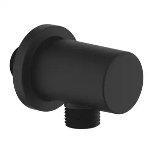 Imagine Cot iesire dus Grohe Rainshower negru mat Phantom Black
