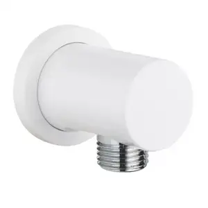 Imagine Cot iesire dus Grohe Rainshower alb lucios Moon White