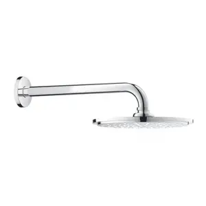 Imagine Palarie si brat de dus Grohe Rainshower Cosmopolitan 1 functie crom lucios