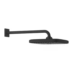 Imagine Palarie si brat de dus Grohe Tempesta Cube 250 negru mat 1 functie