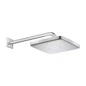 Imagine Palarie si brat de dus Grohe Tempesta Cube 250 crom lucios 1 functie