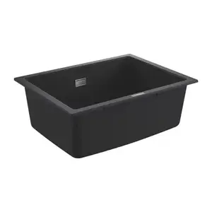 Imagine Chiuveta compozit montare pe blat Grohe K700 61x46 cm negru granit