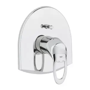 Imagine Baterie cada si dus Grohe Chiara crom lucios monocomanda