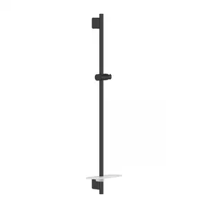 Imagine Bara de dus 90 cm Grohe Rainshower SmartActive finisaj negru mat Phantom Black
