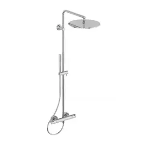 Imagine Sistem de dus cu baterie termostatata Ideal Standard Ceratherm T125 crom lucios