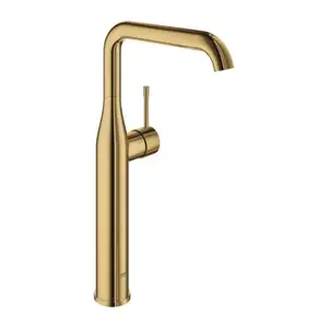 Imagine Baterie lavoar inalta monocomanda Grohe Essence XL auriu lucios Cool Sunrise