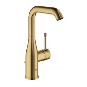 Imagine Baterie lavoar monocomanda Grohe Essence L auriu lucios Cool Sunrise