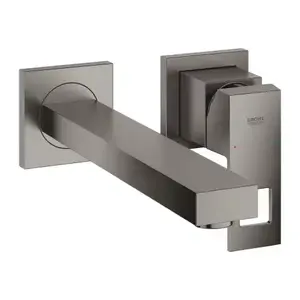 Imagine Baterie lavoar incastrata Grohe Eurocube M antracit periat Hard Graphite