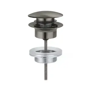 Imagine Ventil lavoar Grohe Selection antracit periat Hard Graphite