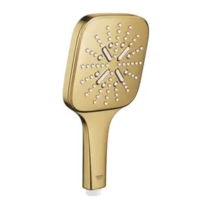 Imagine Para de dus Grohe Rainshower SmartActive 130 Cube 3 functii auriu periat