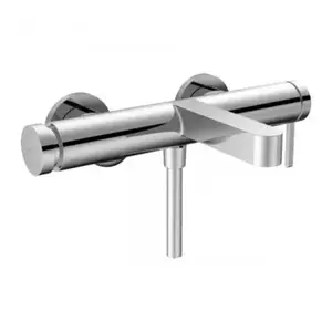 Imagine Baterie cada si dus Hansgrohe Finoris crom lucios monocomanda