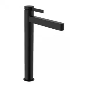 Imagine Baterie lavoar inalta Hansgrohe Finoris 260 cu ventil negru mat