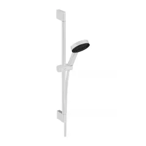 Imagine Set de dus cu bara Hansgrohe Pulsify Select 105 Relaxation 3 functii 65 cm alb