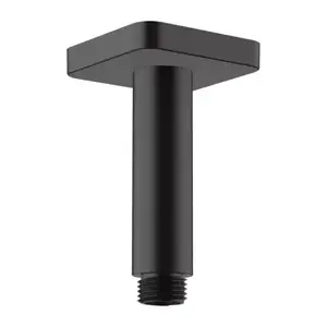 Imagine Brat de dus Hansgrohe Vernis Shape negru mat 10 cm
