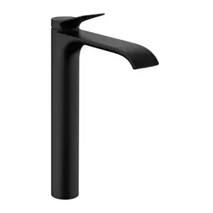Imagine Baterie lavoar inalta Hansgrohe Vivenis 250 cu ventil negru mat