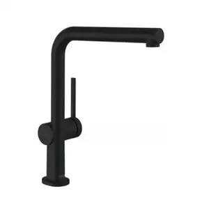 Imagine Baterie bucatarie cu dus extractibil Hansgrohe Talis M54 270 negru mat