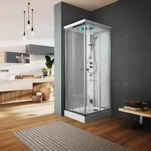 Imagine Cabina dus multifunctionala Glass1989 Italia ACHIMEDE, 100x100 cm