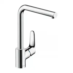 Imagine Baterie bucatarie Hansgrohe Focus 280 crom lucios