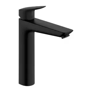 Imagine Baterie lavoar Hansgrohe Logis 190 monocomanda negru mat