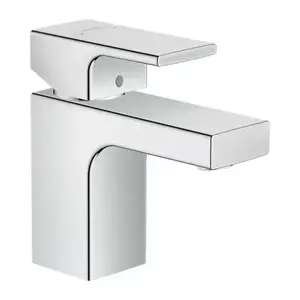 Imagine Baterie lavoar Hansgrohe Vernis Shape 70 crom lucios cu ventil