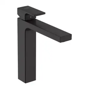 Imagine Baterie lavoar inalta Hansgrohe Vernis Shape 190 negru mat monocomanda