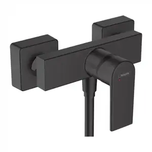 Imagine Baterie dus Hansgrohe Vernis Shape negru mat monocomanda