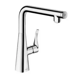 Imagine Baterie bucatarie Hansgrohe Metris Select M71 monocomanda crom-lucios
