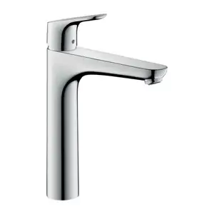 Imagine Baterie lavoar inalta Hansgrohe Focus cu ventil crom lucios