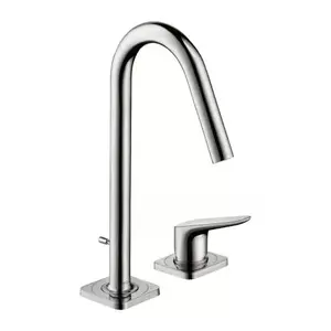 Imagine Baterie lavoar Hansgrohe Axor Citterio M cu ventil crom lucios
