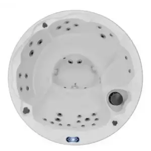 Imagine Minipiscina Glass Escape 20 alb 200x92 cm pentru 7 persoane