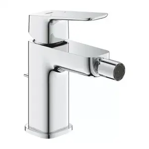 Imagine Baterie bideu Grohe Cubeo cu ventil pop-up crom lucios