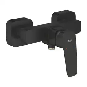 Imagine Baterie dus Grohe Cubeo monocomanda negru mat
