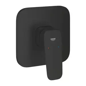 Imagine Baterie dus incastrata Grohe Cubeo monocomanda negru mat