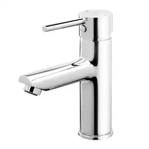 Imagine Baterie lavoar FDesign Flusso crom lucios monocomanda cu ventil