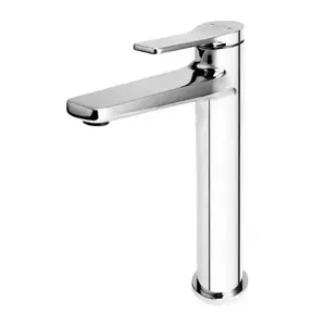 Imagine Baterie lavoar inalta FDesign Seppia crom lucios monocomanda