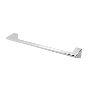 Imagine Suport prosop simplu FDesign Piazza crom lucios 45 cm