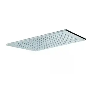 Imagine Palarie de dus patrata FDesign Inula finisaj crom 1 functie 300x300 mm