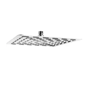 Imagine Palarie de dus patrata FDesign Inula finisaj oglinda 1 functie 300x300 mm
