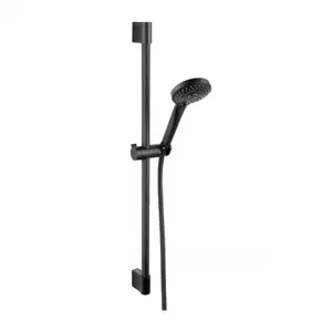 Imagine Set de dus FDesign Inula cu bara 72 cm negru mat