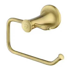 Imagine Suport hartie igienica FDesign Lacrima finisaj bronz periat