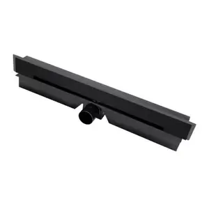 Imagine Set PROMO rigola dus Fdesign Kleome cu grila negru 60 cm