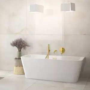 Imagine Cada freestanding Besco Varya alb 170x80 cm