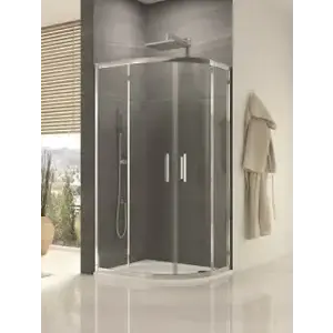 Imagine Cabina dus semirotunda SanSwiss Ocelia OCER 80x80xH190 cm