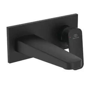 Imagine Baterie lavoar incastrata Ideal Standard Ceraplan monocomanda negru mat