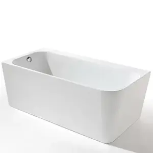 Imagine Cada freestanding Kreiner Maggie 160x75 cm alb stanga