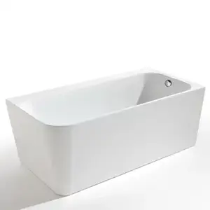 Imagine Cada freestanding Kreiner Maggie 160x75 cm alb dreapta