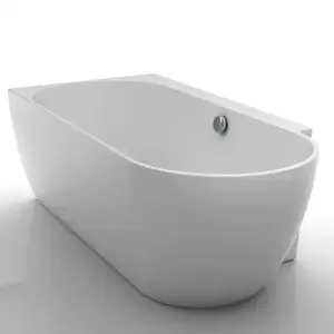 Imagine Cada freestanding Kreiner Ceylon 166x80 cm alb stanga