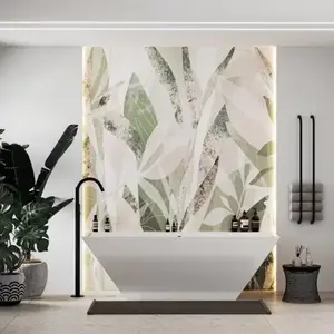 Imagine Cada freestanding compozit Coloana Temza 179.2x79.6 cm alb lucios