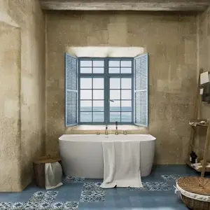 Imagine Cada freestanding compozit Coloana Anna 160x85 cm alb lucios