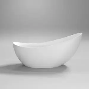 Imagine Cada freestanding Coloana Eva 175x73 cm acril alb